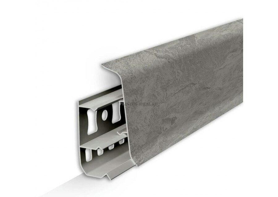 Плинтус Ideal Деконика 70мм Дуб Жемчужный 418