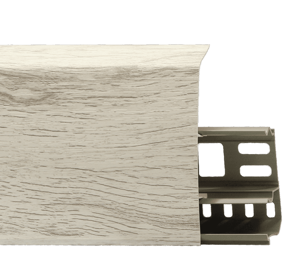 Плинтус LinePlast LS003 Амендола 85 мм