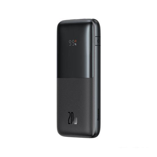 Внешний аккумулятор Baseus Bipow Pro Digital Display Fast Charge 20W Overseas Edition 10000mAh (черный) - фото 6 - id-p214170358