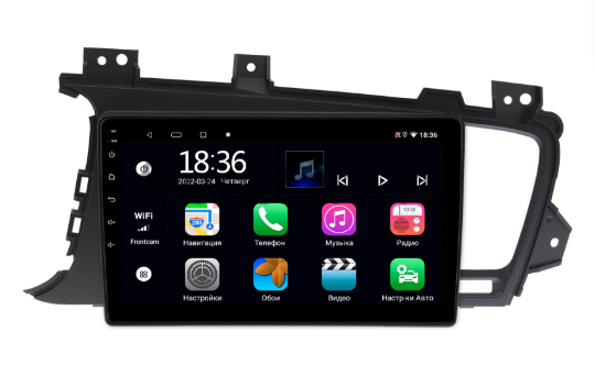 Штатная магнитола OEM MT9-9015 для Kia Optima III 2010-2013 2/32 Android 10 CarPlay для авто без камеры - фото 1 - id-p214653401