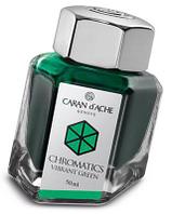 Флакон с чернилами Carandache Chromatics (8011.210) Vibrant green чернила 50мл