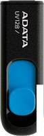 USB Flash A-Data DashDrive UV128 Black/Blue 32GB (AUV128-32G-RBE)