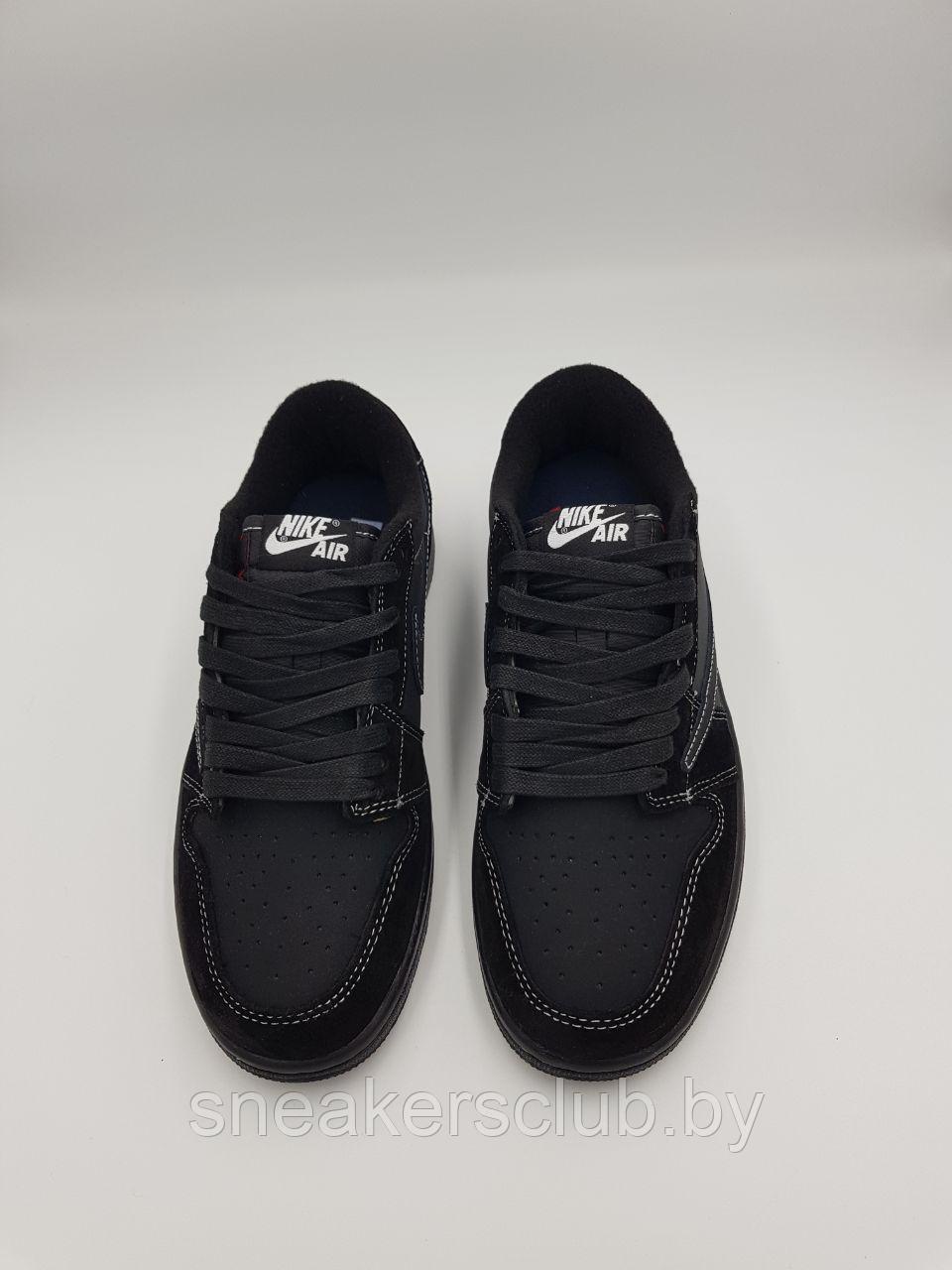 Кроссовки женскиеTravis Scott x Air Jordan 1 Low «Black Phantom - фото 2 - id-p214653674