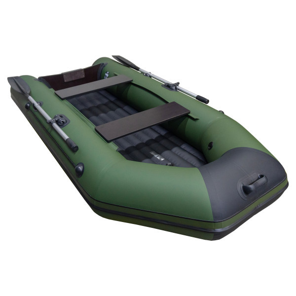 Надувная лодка Аква 2800 НДНД зеленый/черный - фото 4 - id-p214653940