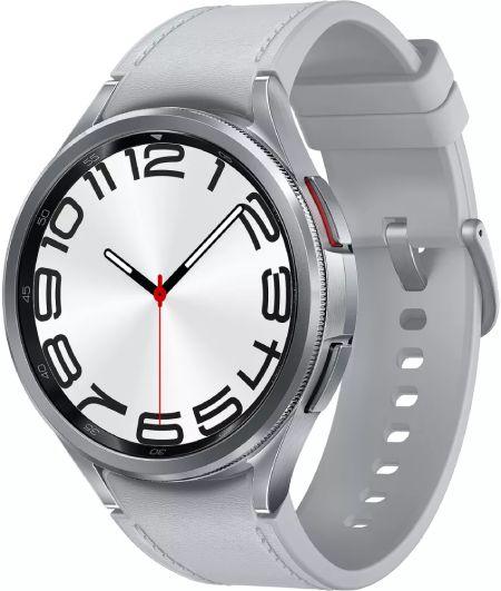 Samsung Samsung Galaxy Watch6 Classic 47мм Серебристый - фото 1 - id-p214653639