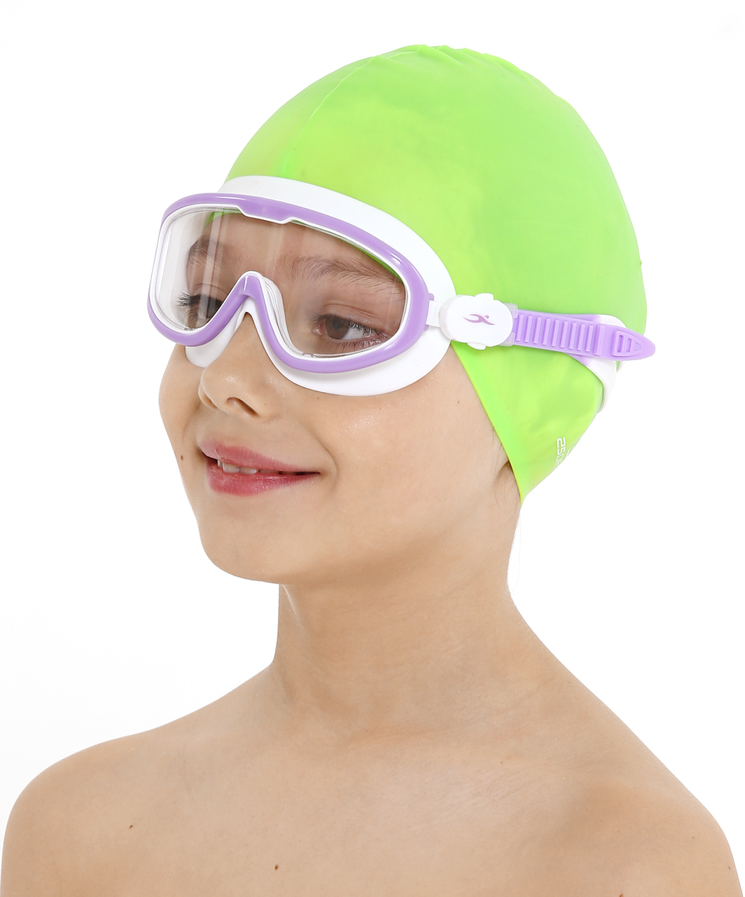 Шапочка для плавания 25DEGREES Nuance Green, силикон, детский - фото 5 - id-p214654957