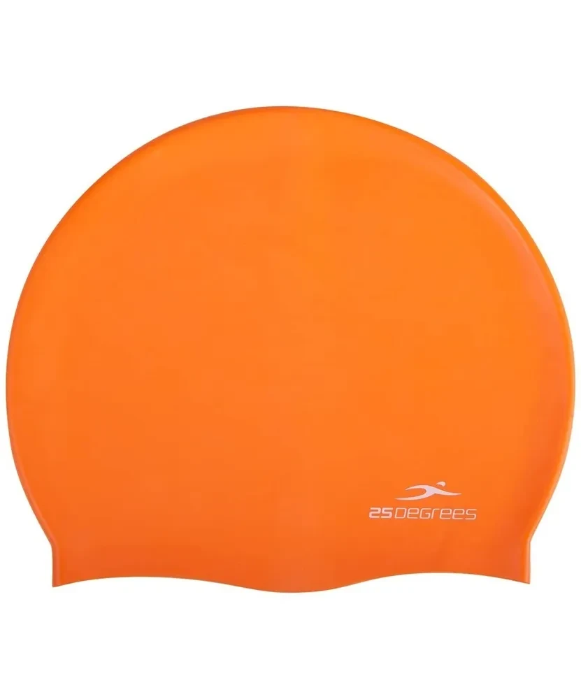 Шапочка для плавания 25DEGREES Nuance Orange, силикон, детский - фото 1 - id-p214657207