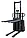 Штабелер самоходный электрический Shtapler QDD-1516 (FL), фото 4