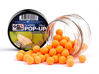 Бойлы POP-UP GBS Alkaline Pear Щелочная груша 8мм 40 гр (банка)