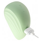 Вакуумно-волновой стимулятор с вибрацией Satisfyer Pearl Diver зеленый, фото 8