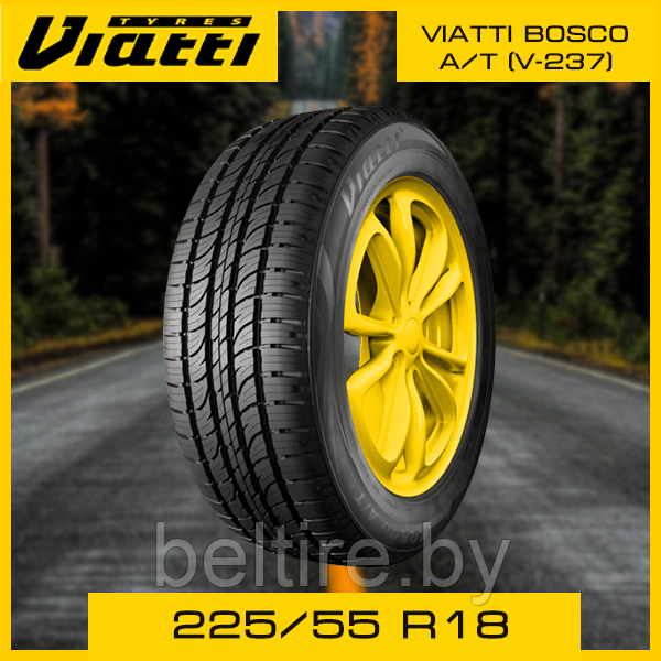 Шины летние 225/55 R18 Viatti Bosco A/T (V-237) - фото 1 - id-p214660260