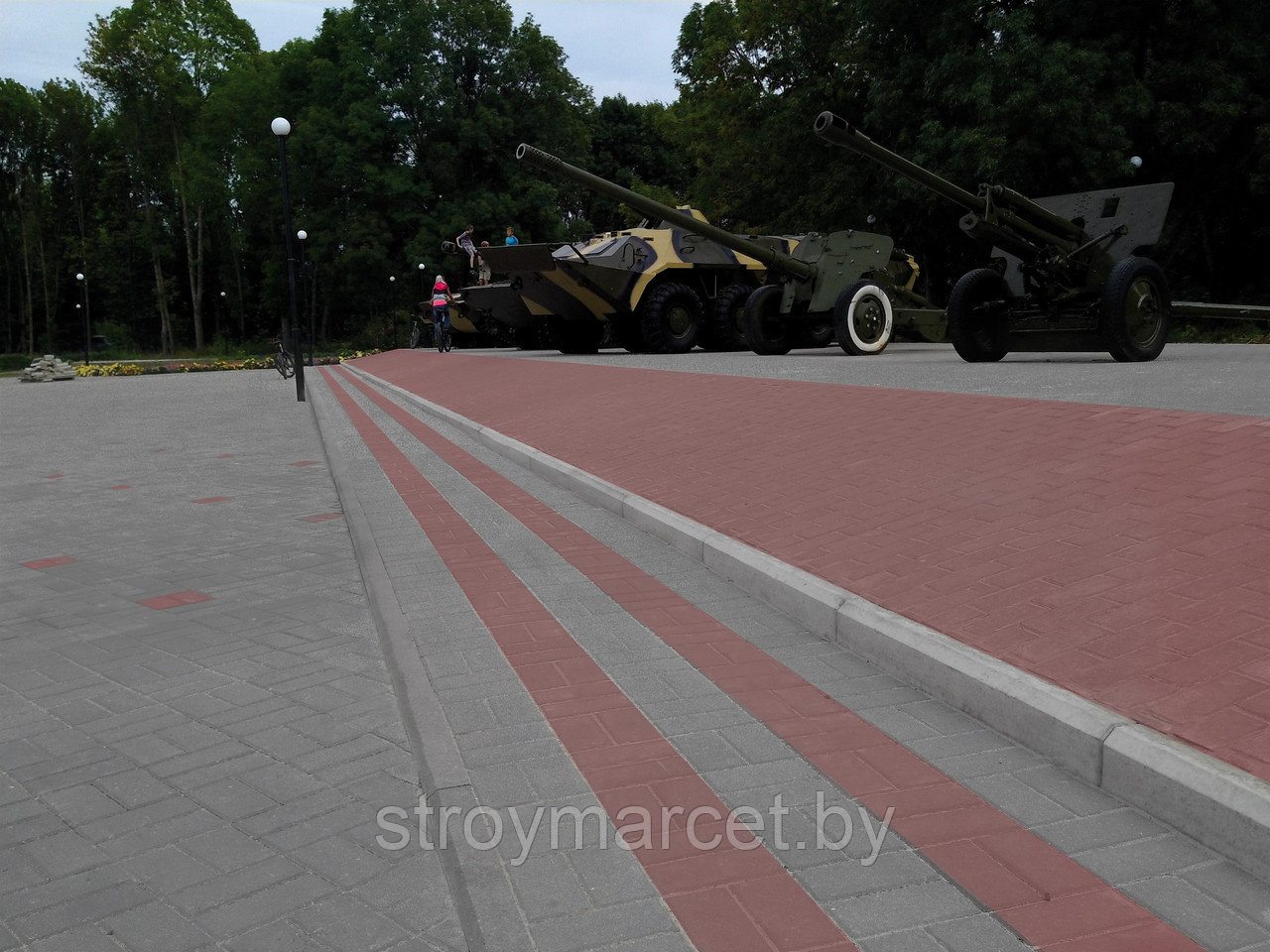 Тротуарная плитка Прямоугольник Лайн, 60 мм, серый, гладкая - фото 5 - id-p196063618