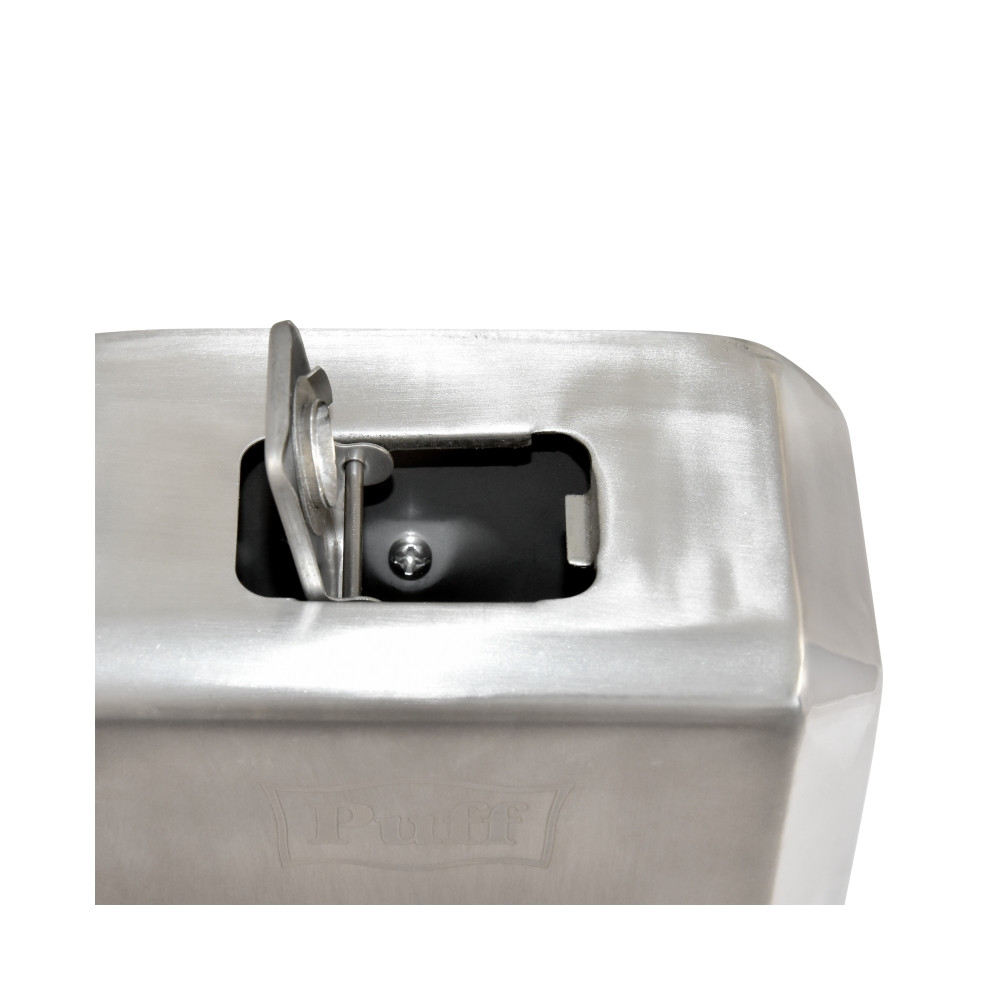 Дозатор для жидкого мыла PUFF-8708 нержавейка, 800мл с замком - фото 4 - id-p182747187