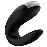 Смарт-стимулятор для пар Satisfyer Double Fun черный, фото 3