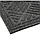 Коврик придверный Contours Parquet, 45x75см, серый, фото 3