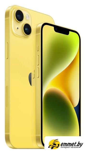 Смартфон Apple iPhone 14 256GB (желтый) - фото 2 - id-p214661432