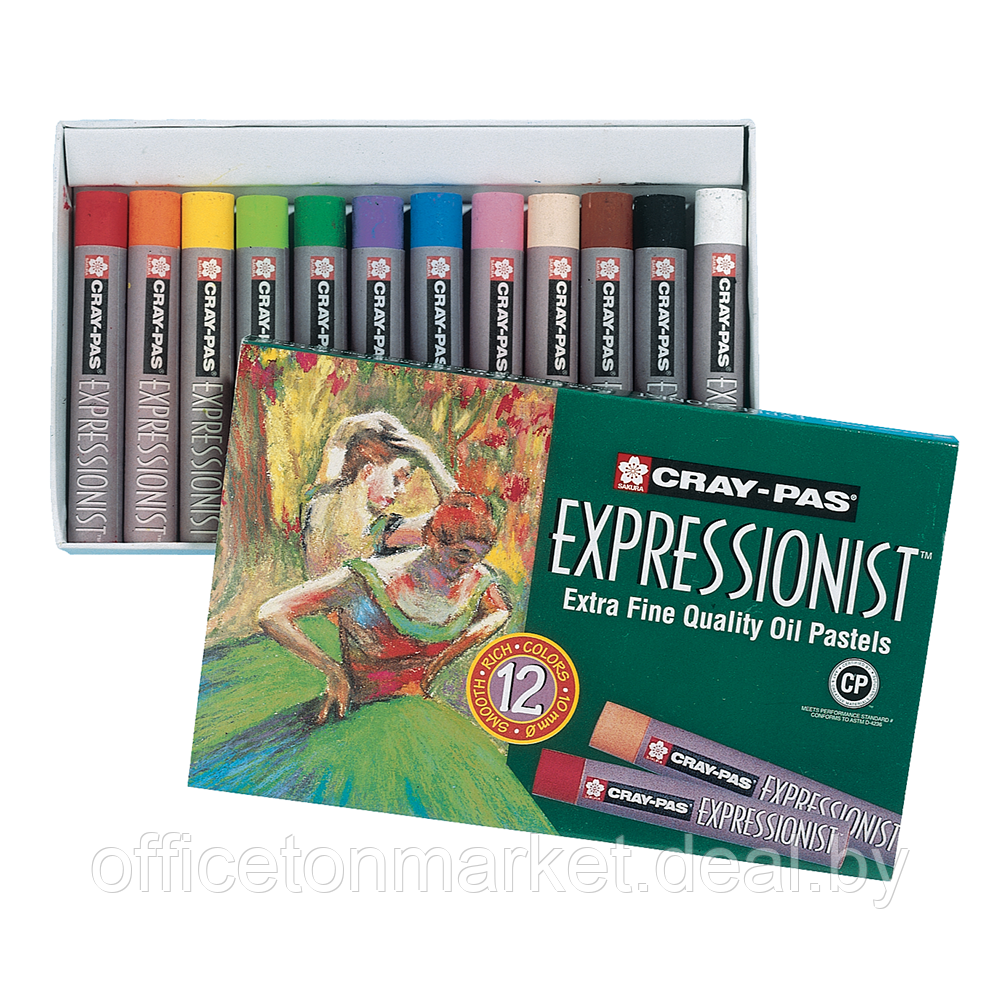 Набор пастели масляной "Expressionist", 12 цветов - фото 1 - id-p209902173