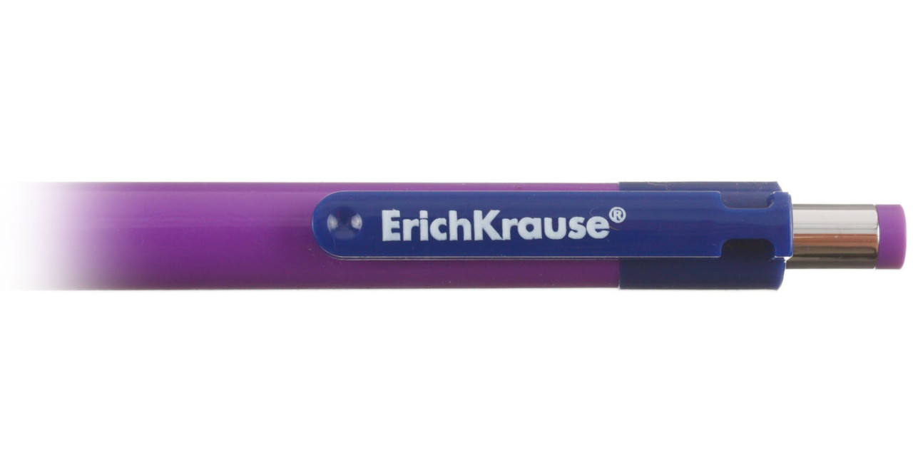 Ручка шариковая автоматическая ErichKrause MC-50 корпус ассорти, стержень синий - фото 1 - id-p214660445
