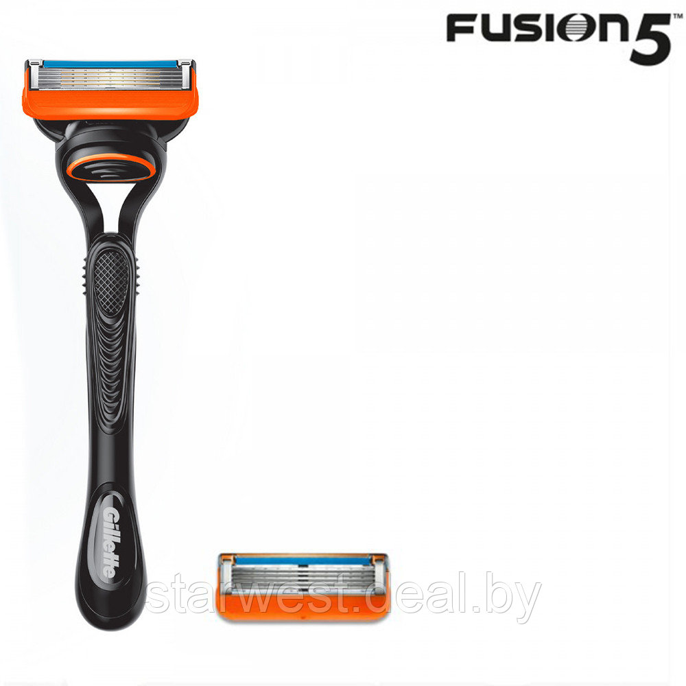 Gillette Fusion 5 с 2 кассетами Бритва / Станок для бритья мужской - фото 4 - id-p129717170