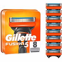 Gillette Fusion 5 8 шт. Мужские сменные кассеты / лезвия для бритья