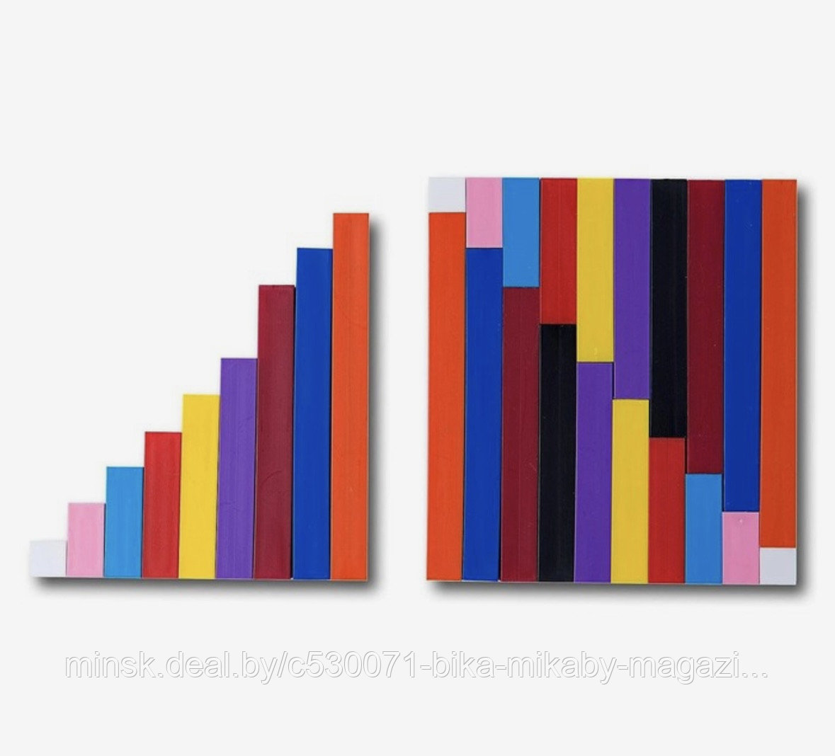 Цветные счётные палочки Кюизенера - фото 3 - id-p214664990