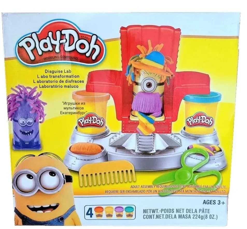 Набор для лепки Play-Doh "Миньоны в парикмахерской"