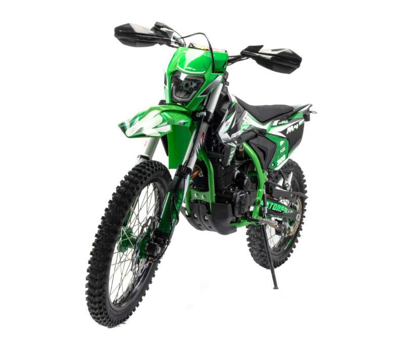 Мотоцикл Кросс Moto Apollo M4 300 (175FMN PR5) зеленый - фото 2 - id-p214667339