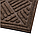 Коврик придверный Contours Parquet, 45x75см, коричневый, фото 3