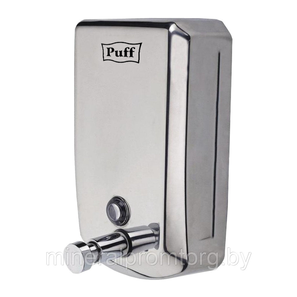 Дозатор для жидкого мыла PUFF-8708 нержавейка, 800мл с замком - фото 1 - id-p164030984
