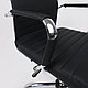 Кресло поворотное ELEGANCE, LIGHT, ECO, черный, фото 7
