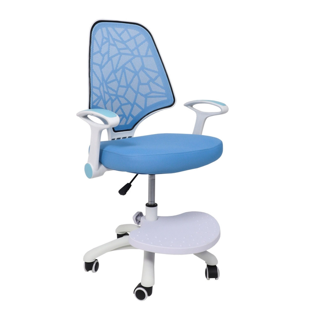 Кресло поворотное CINEMA ткань синий - фото 1 - id-p214668059
