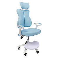 Кресло поворотное LOLU ткань синий