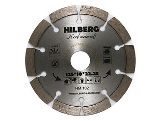 Алмазный круг 125х22,23 мм по ж/бетону Hard Materials HILBERG (Лазерная сварка. Обрабатываемый