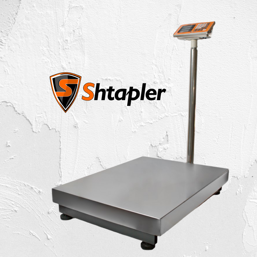 Весы торговые Shtapler PW 600 кг 60*80 - фото 2 - id-p214671858