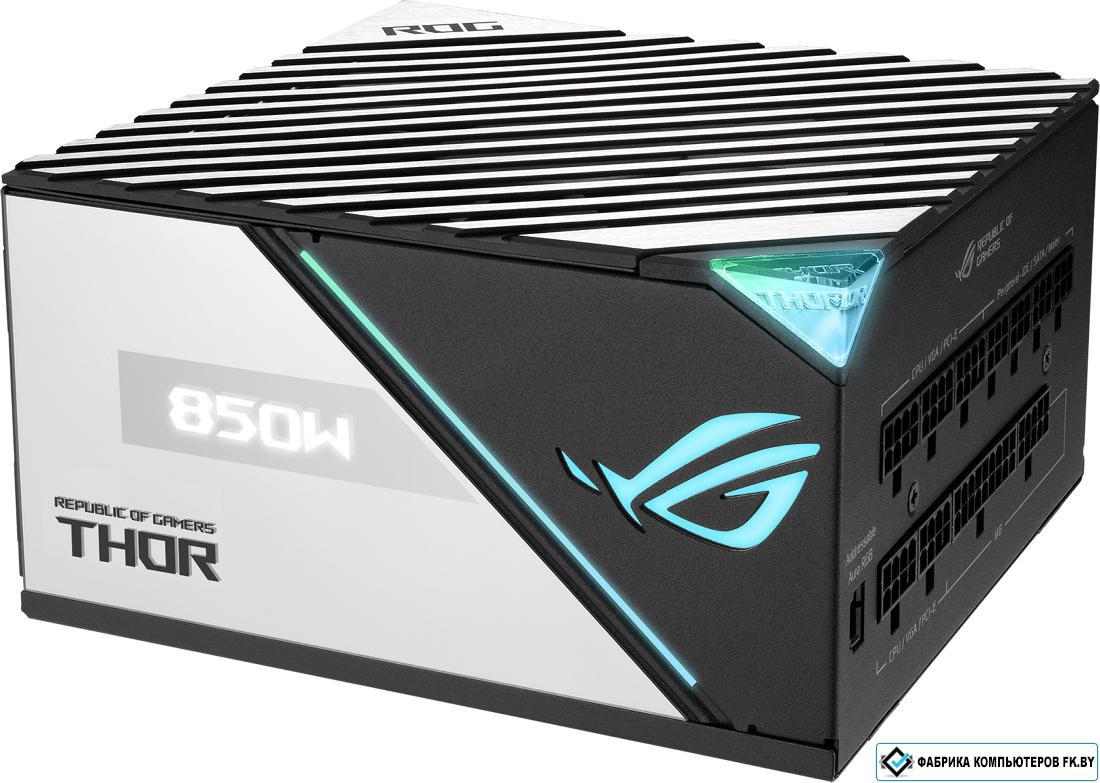 Блок питания ASUS ROG Thor 850W Platinum II ROG-THOR-850P2-GAMING - фото 1 - id-p214673637