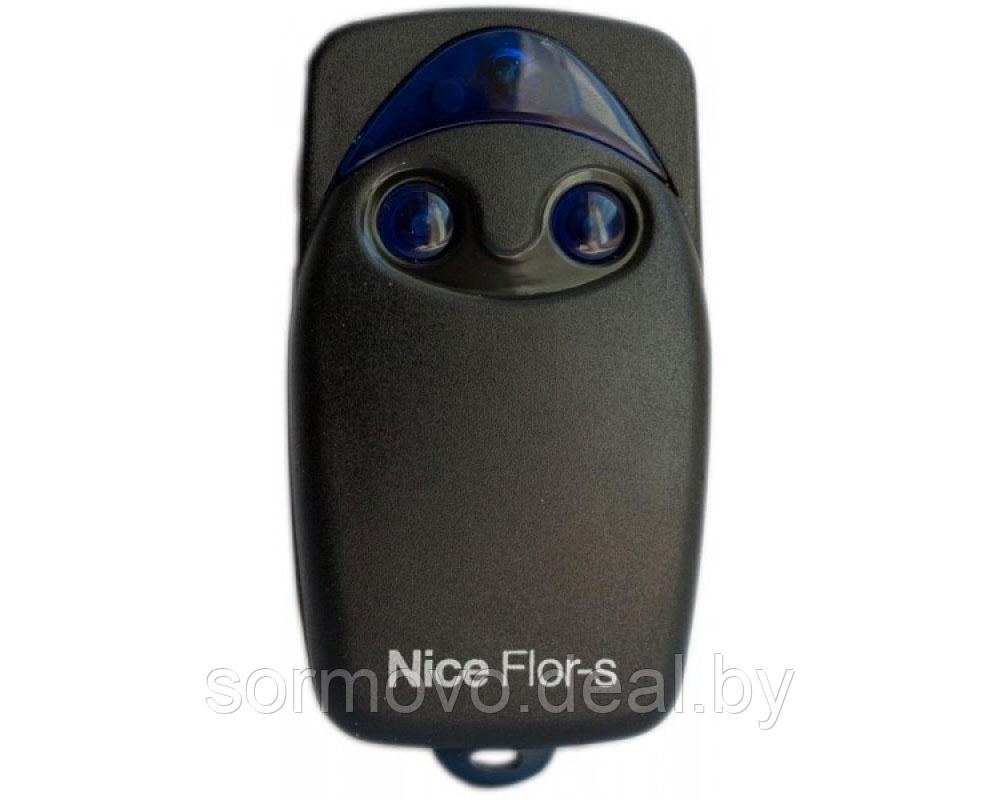 Nice FLO2R-S 2 кнопки, 2-х канальный черный 433 Mhz, пульт д/у - фото 1 - id-p214673859