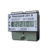 Счетчик эл/эн 1-фазный однотарифный Меркурий 201.8, 5(80)A 230В