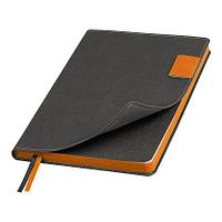 Ежедневник Flexy Freedom Latte А5, недатированный, в гибкой обложке Серый/оранжевый