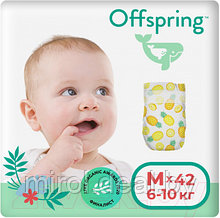 Подгузники детские Offspring M 6-10кг Ананасы / OF01M42PHP