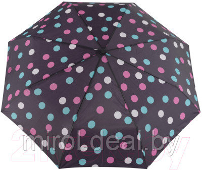 Зонт складной Мультидом Цветной горошек / FX24-53 - фото 5 - id-p214679034