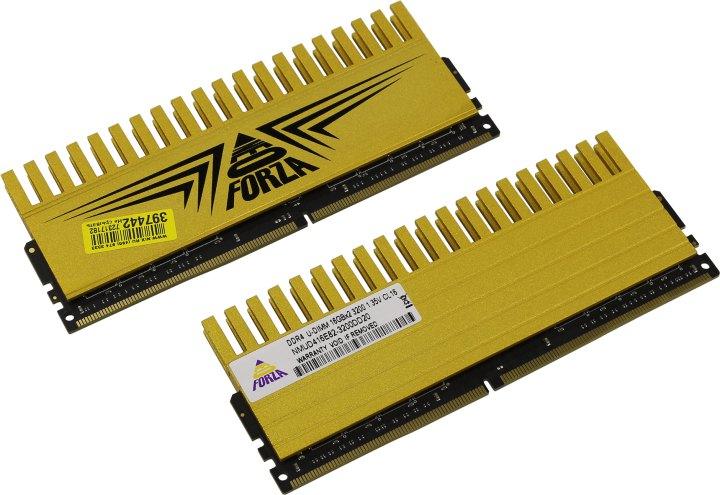 Модуль памяти Neo Forza NMUD416E82-3200DD20 DDR4 DIMM 32Gb KIT 2*16Gb PC4-25600 CL16 - фото 1 - id-p214679742