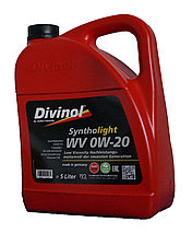 Моторное масло Divinol Syntholight WV 0W-20 (синтетическое моторное масло 0w20) 5 л., фото 3