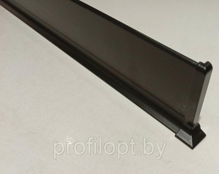 Алюминиевый плинтус ПЛ-40 300 см черный - фото 6 - id-p214691687