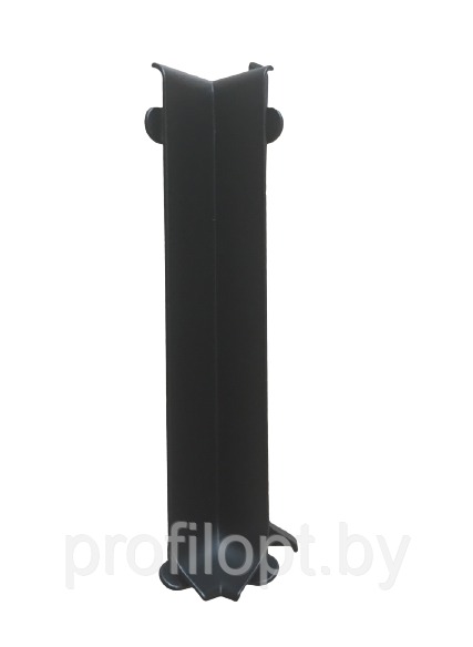 Алюминиевый плинтус ПЛ-40 300 см черный - фото 7 - id-p214691687