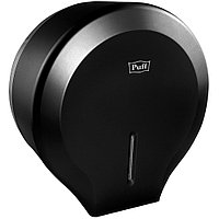Диспенсер для туалетной бумаги Puff-7130Bl, пластик, чёрный