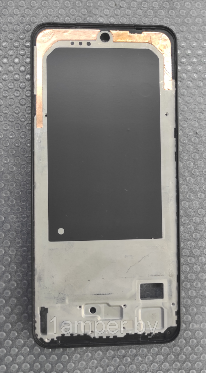 Передняя рамка дисплея Original для Xiaomi Redmi Note 10/Redmi Note 10S/POCO M5S Черная