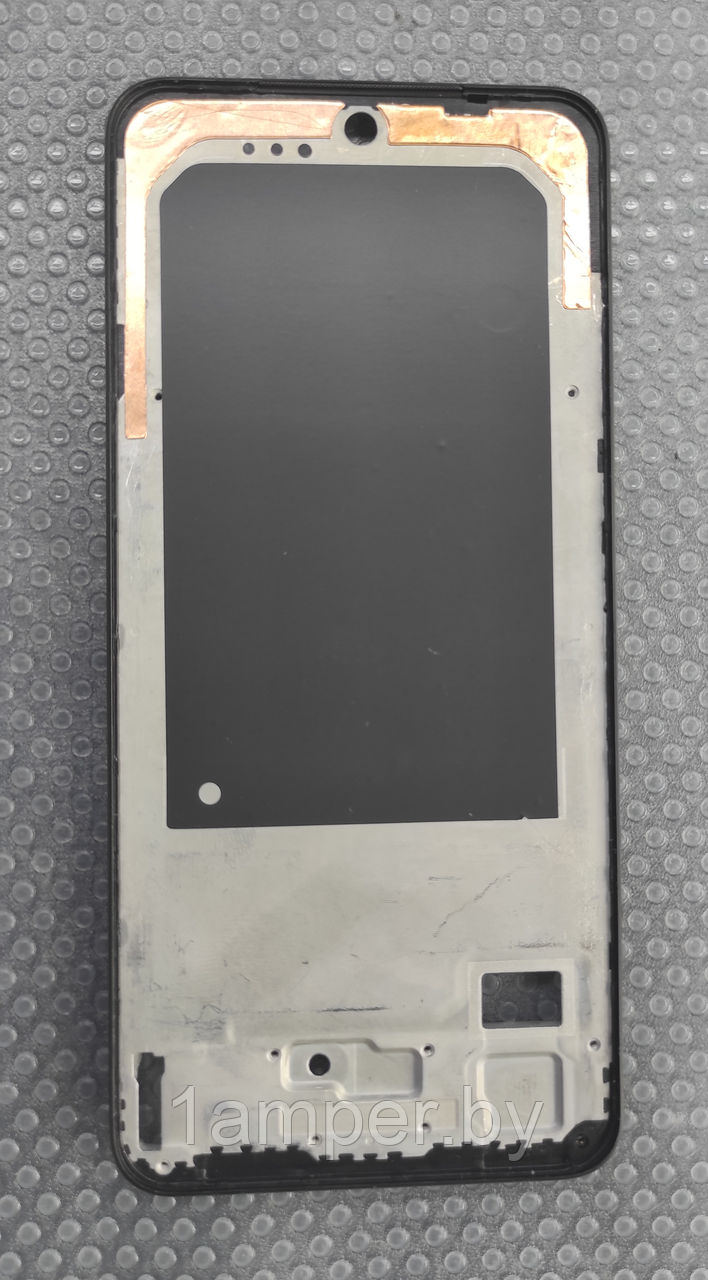 Передняя рамка дисплея Original для Xiaomi Redmi Note 10/Redmi Note 10S Черная
