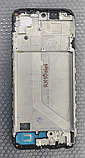 Передняя рамка дисплея Original для Xiaomi Redmi Note 10/Redmi Note 10S/POCO M5S Черная, фото 2