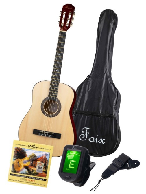 Foix FCG-2038CAP-NA Классическая гитара+Аксессуары, натуральная