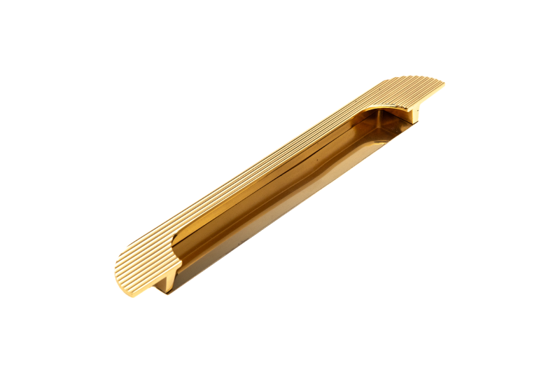 Ручка мебельная CEBI A1211 224 мм  MP11 (глянцевое золото)